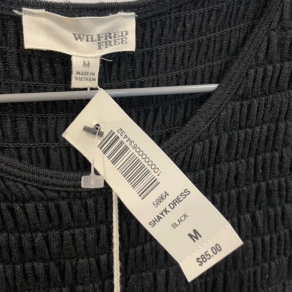 Vintage Wilfred Free Black Dress - Picture 2 of 4